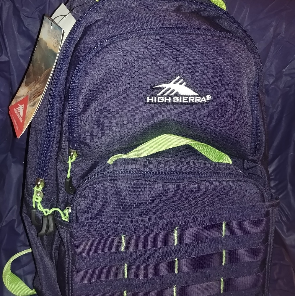 HIGH SIERRA backpack & bonus attachable snackpack